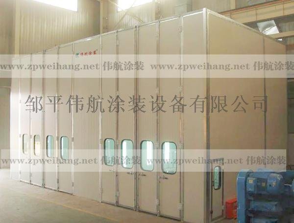 伟航大型工业喷漆房|行车喷烤漆房|涂装流水线