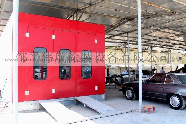 豪华钣金汽车喷烤漆房,进口燃油型汽车烤漆房